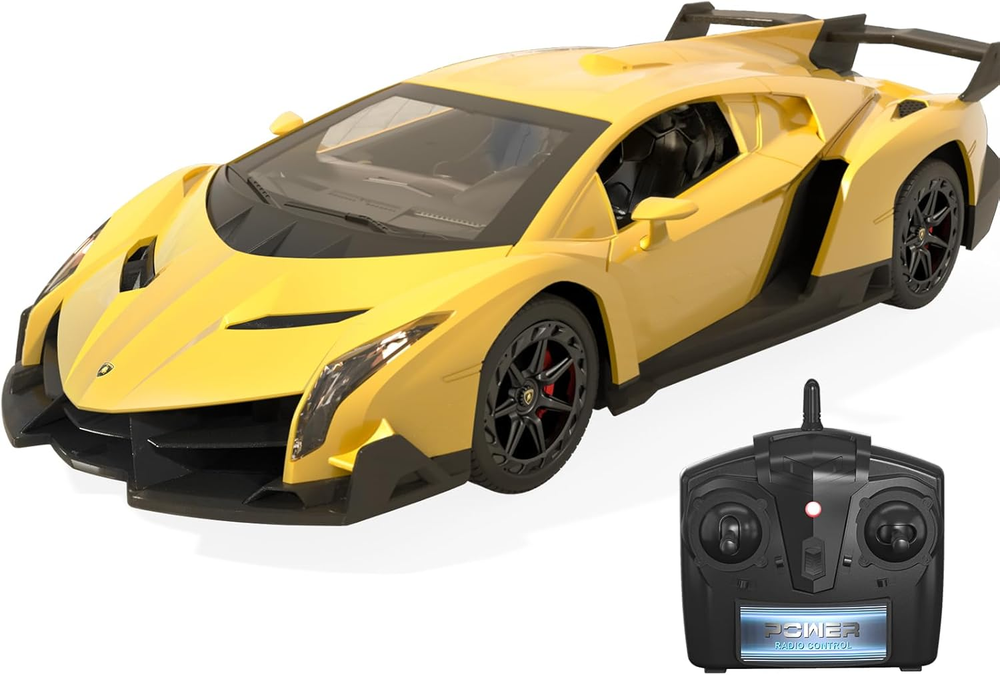 Officially Licensed RC Series, 1:24 Scale Electric Sport Racing Hobby Toy Car La
