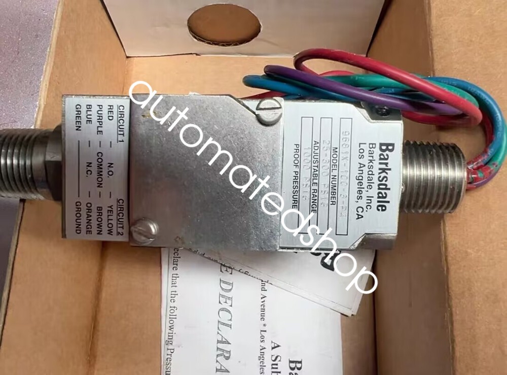 1Pcs New Barksdale 9681X-1CC-3-P4 pressure switch Shipping DHL or FedEX