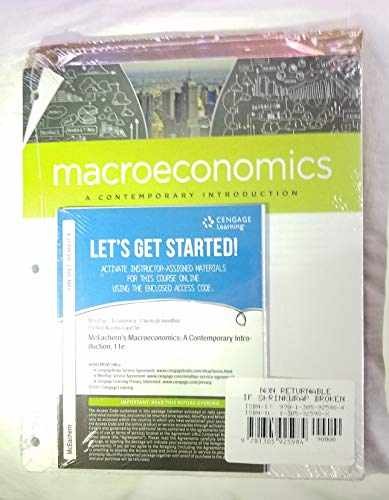 Bundle: Macroeconomics: A - Product Bundle, by McEachern William A. - New
