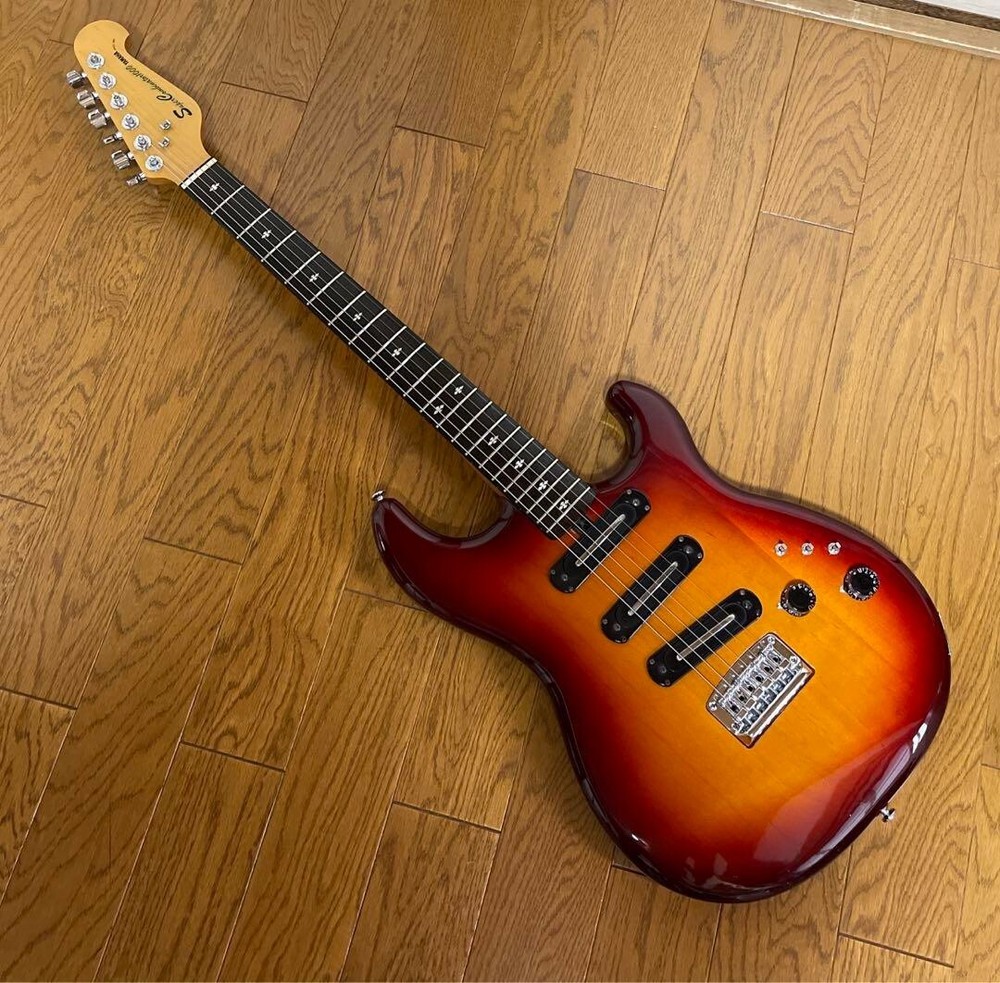 YAMAHA SC-1000 Sunburst Electric Guitar Used Japan Fully Functional