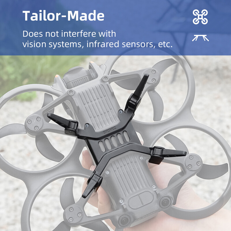 Landing Gear Heightening Bracket for DJI Avata 2 Drone to Enhance Ground Clearance and Stability
