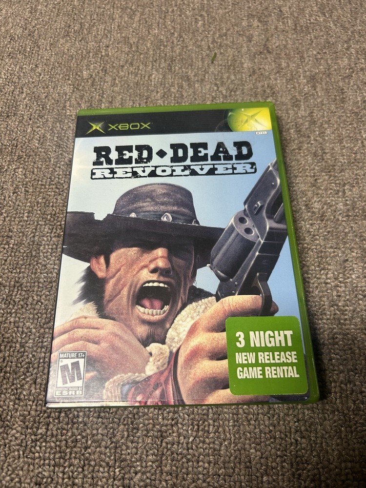 Red Dead Revolver (Microsoft Xbox, 2004) w/ Disc& Case