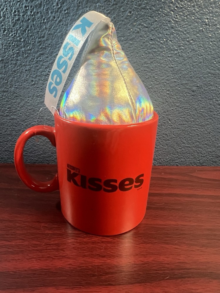 VHTF NWT ハーシーズ ぬいぐるみ & ラージ スウィートライクキス レッド コーヒー ホットチョコレートマグ