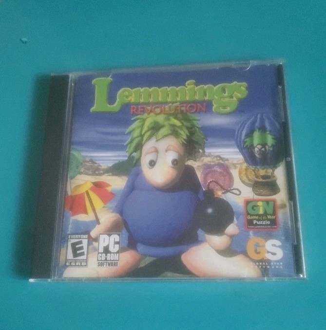 Lemmings Revolution (PC Game, 2000) CD-Rom Psygnosis Mint Complete