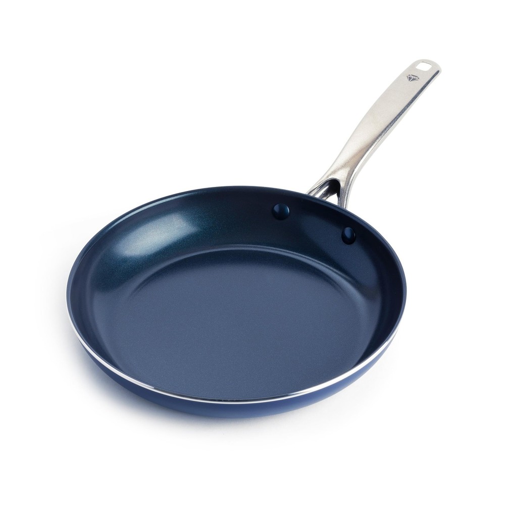 10-Inch Diamond-Infused Nonstick Skillet PFAS-Free Ceramic Frying Pan