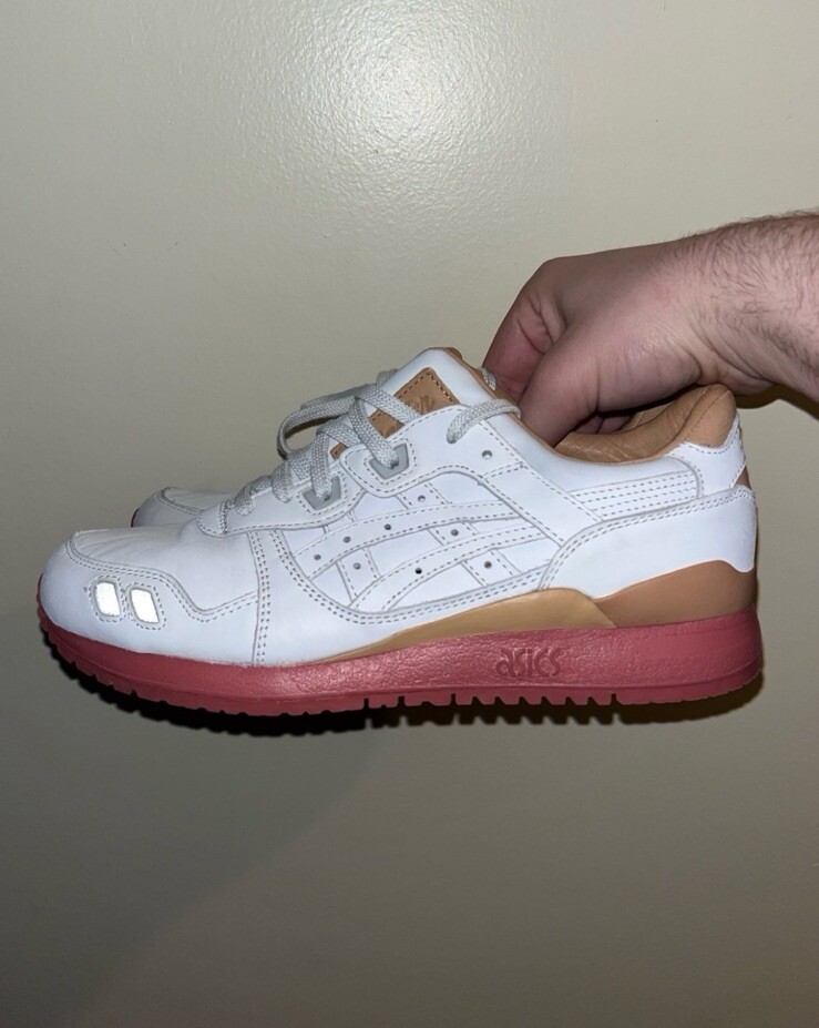 Size 7 - ASICS Packer Shoes x J.Crew x Gel Lyte 3 1907 Collection White