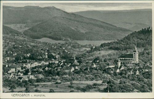 Ansichtskarte Gernsbach i. Murgtal   (Nr.9329) -I