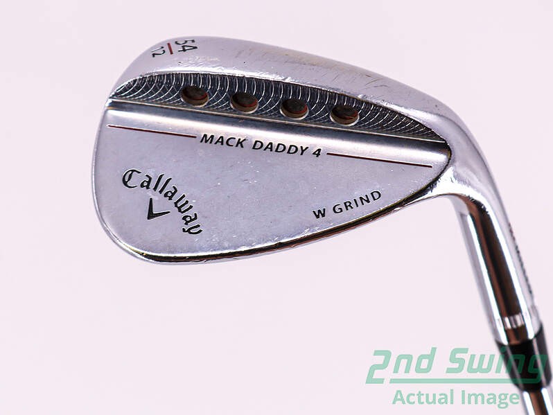 Callaway Mack Daddy 4 Chrome 54° Sand Wedge Steel Stiff Right 35.5in