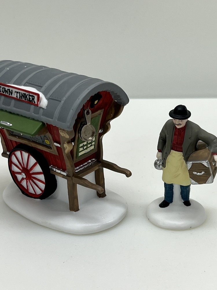 Dept 56 Town Tinker Heritage Village Collection 5646-4 Set Of 2