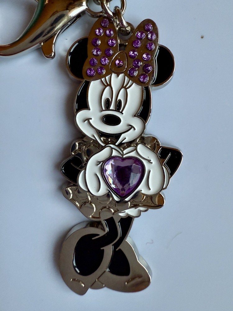 Minnie Mouse June Birthstone Keychain from Disney World USA