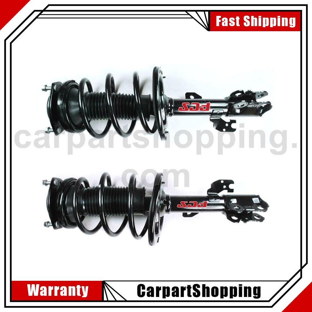 2 Focus Auto Parts Strut & Coil Spring Assy. Front For Toyota Camry