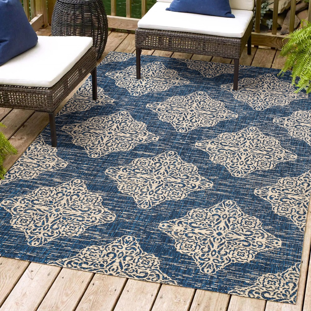 Jonathan Y Santa Monica 4x6 Outdoor Polypropylene Rug SMB121-4