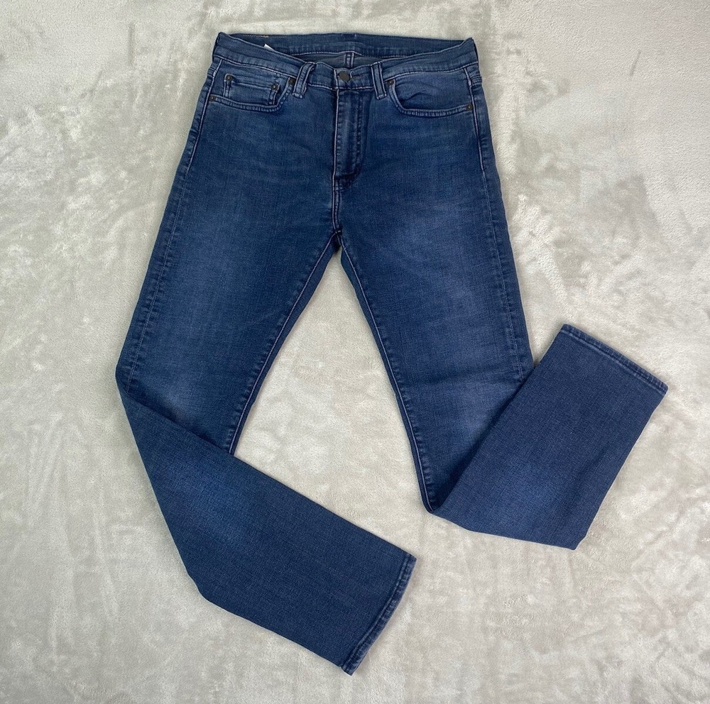 Levi’s 510 Blue Stretch-Skinny Jeans for Men W32 L32