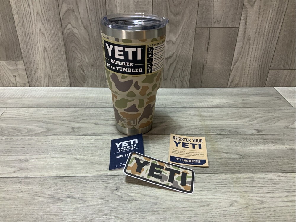 Yeti 30oz Rambler Tumbler with MagSlider Lid in Camo