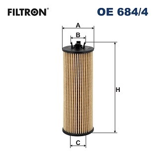 OE 684/4 FILTRON Oil Filter for CHEVROLET,OPEL,VAUXHALL