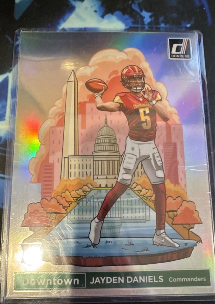 2024 Panini Donruss - Downtown! Jayden Daniels #16 Oversized (RC)