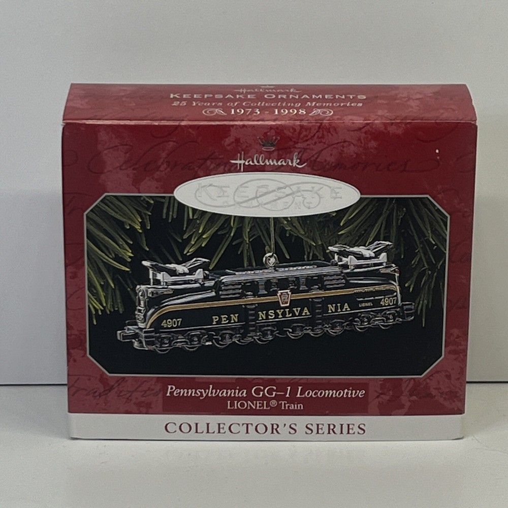 Hallmark Pennsylvania GG-1 Locomotive Lionel Train Keepsake Ornament 1998