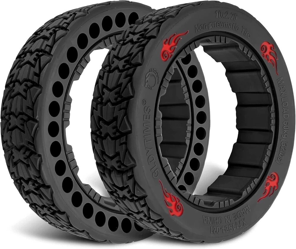 10x2.75 Off Road Gokart Tire, Drift Rear Tire Fit for Ninebot by Segway Gokart P