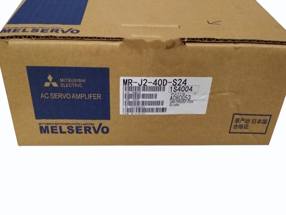 MR-J2-40D-S24 New Sealed Mitsubishi AC SERVO DRIVE MR-J2-40D-S24