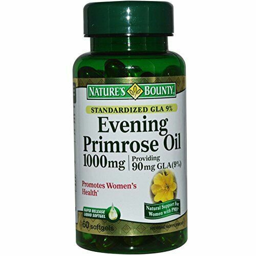 Nature's Bounty Evening Primrose Oil 1000mg Women's Health Herbal Supplement...