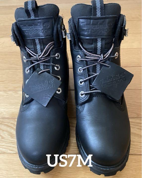 Timberland Waterproof Boots Made In Usa Black 25.0Cm Size US7