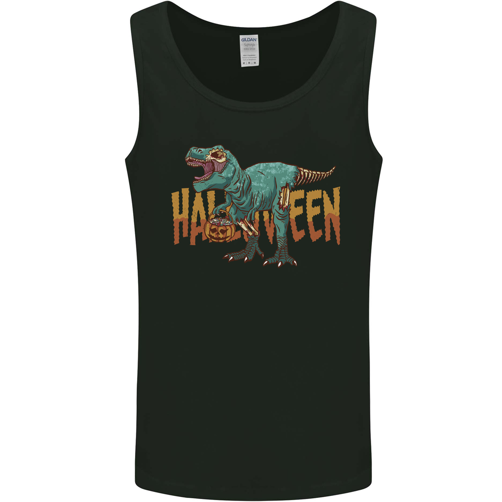 T-Rex Halloween Dinosaur Mens Vest Tank Top