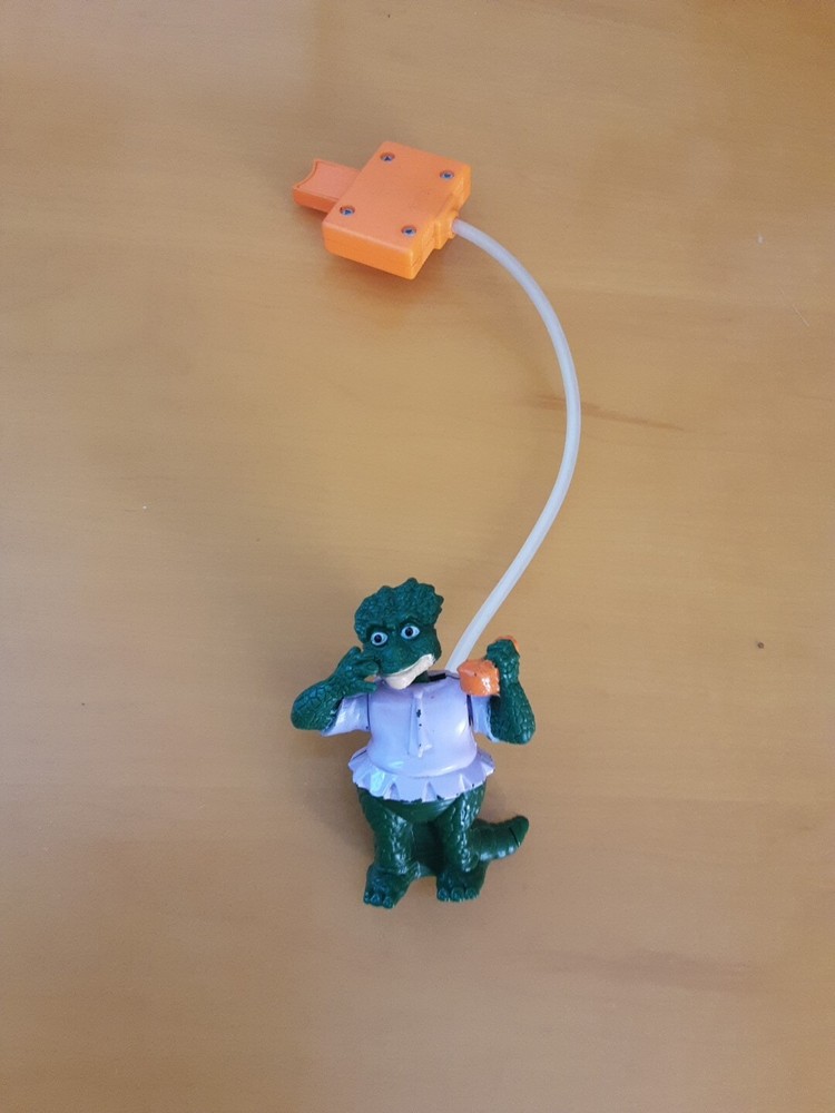 Vintage Disney Dinosaurs Happy Meal Toy Charlene on Phone