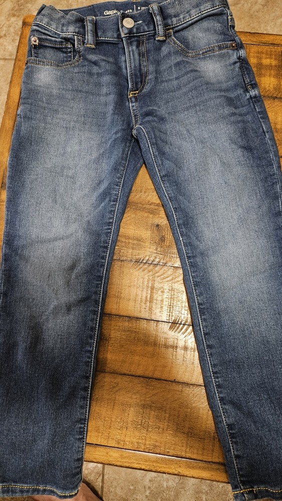 Gap Kids Blue Adjustable Waist Jeans Size 6