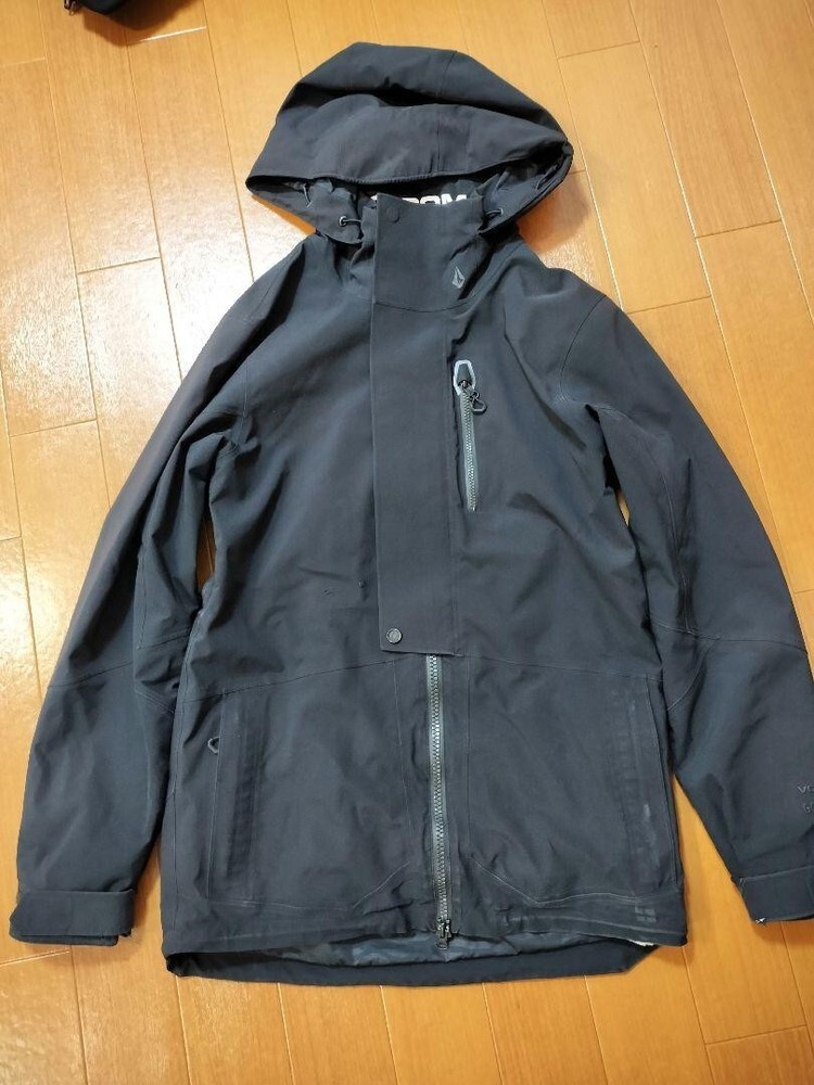 Volcom Gore-Tex Snowboard Jacket Mens Size JP M US S Black
