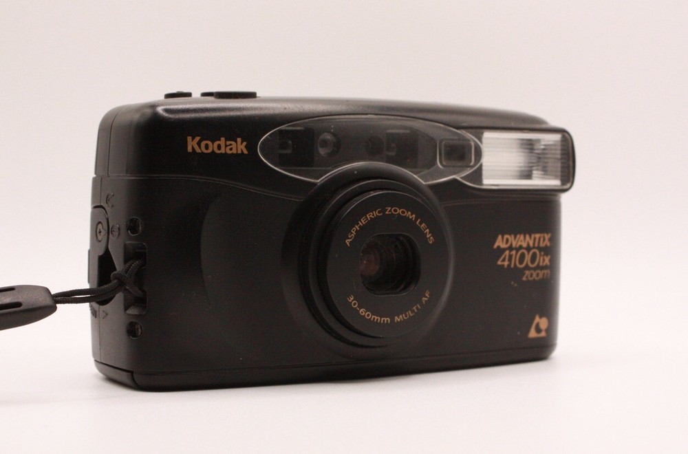 Vintage Kodak Advantix 4100ix Zoom 35mm Point & Shoot Film Camera, Tested VG.