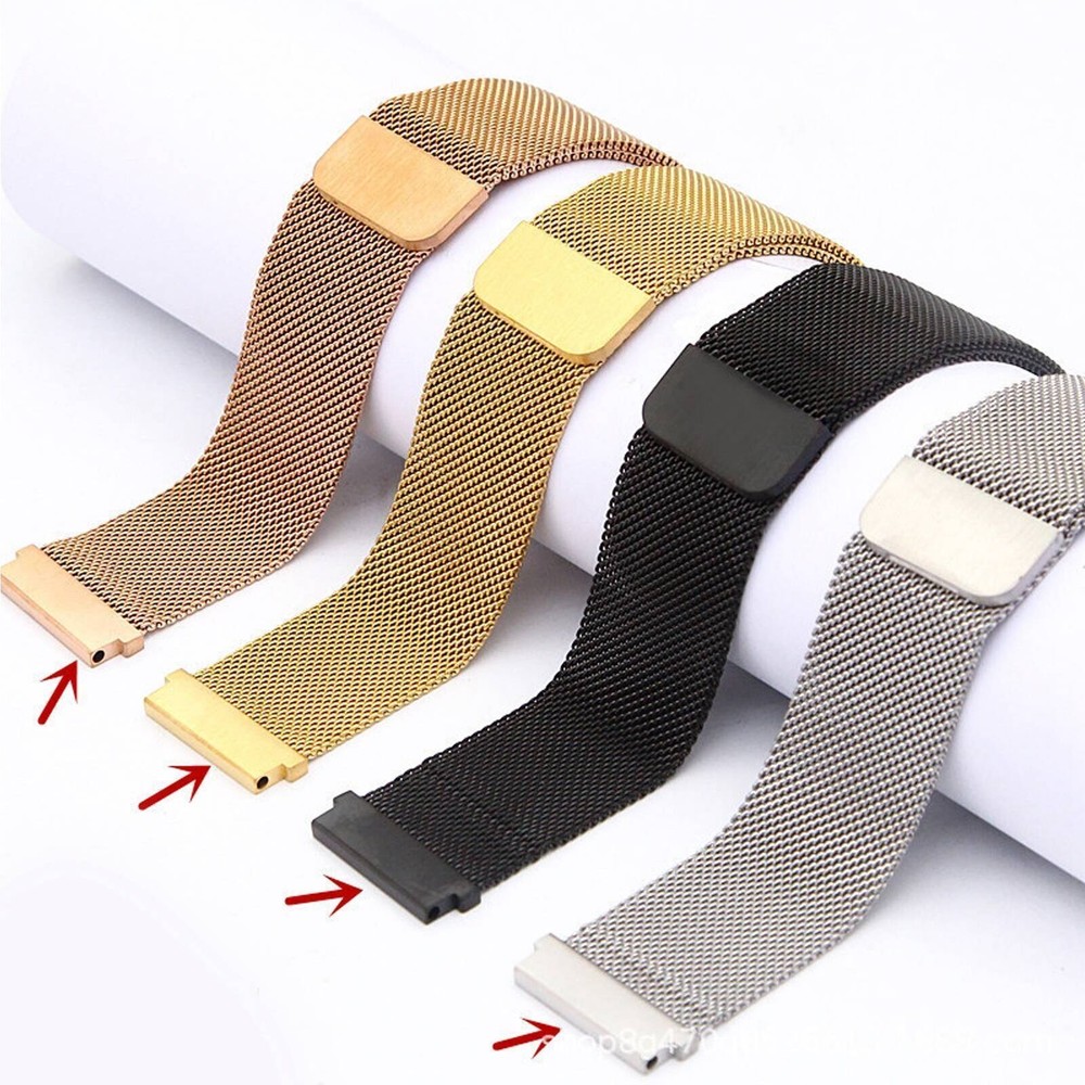Magnetic Watchband Stainless Steel Quick Release Skin Friendly Breathable Watch