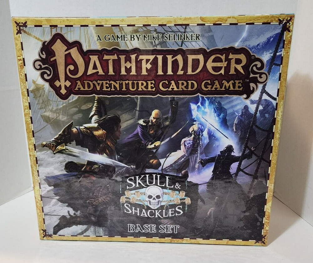 Pathfinder Skull Shackles Adventure Card Game Base Set Brand New Sealed
