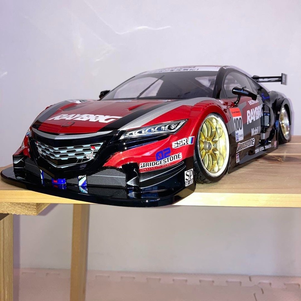 Tamiya RAYBRIG NSX CONCEPT-GT RC car body shell for radio control models