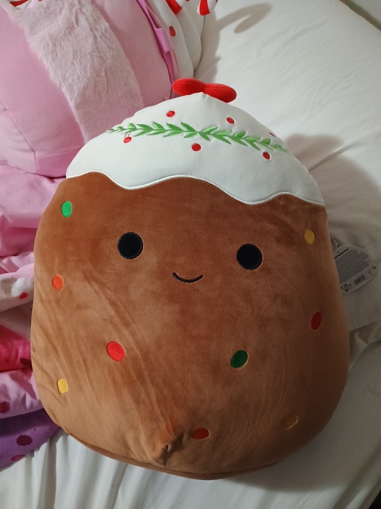 Squishmallows 16 Inch Maldon The Fruit Cake Christmas 2024 NEW w Tag Fruitcake