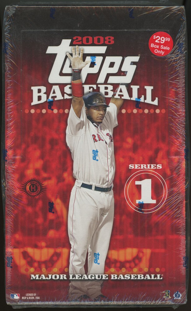 2008 Topps Series 1 Baseball Hobby Box Factory Sealed