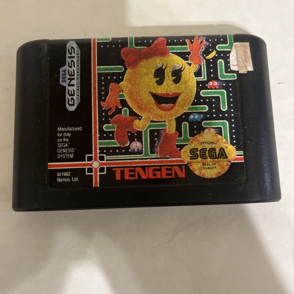 Ms. Pac-Man (Sega Genesis, 1991) Cartridge only UNTESTED
