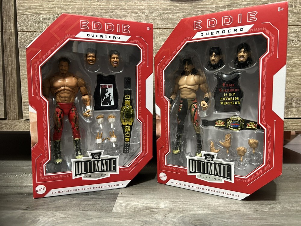 Eddie Guerrero  Ultimate Editions WCW & Ruthless Aggression Set -See Description