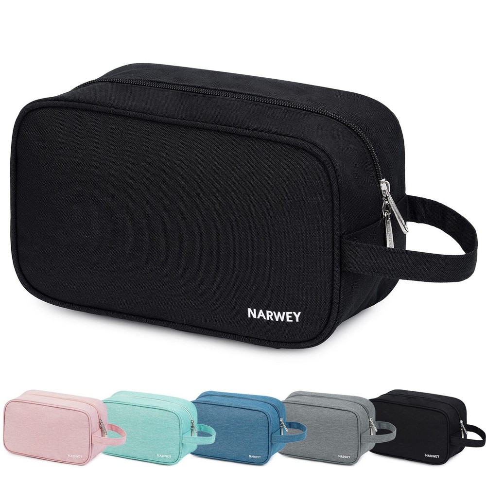 Women's & Men's Travel Toiletry Bag - Dopp Kit & Makeup Organizer