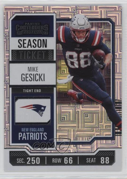 2023 Panini Contenders Season Ticket Mike Gesicki #70