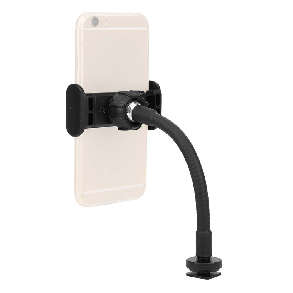 Portable Hose Phone Clip Smartphone Live Broadcast Clamp Holder Ring Light Phone