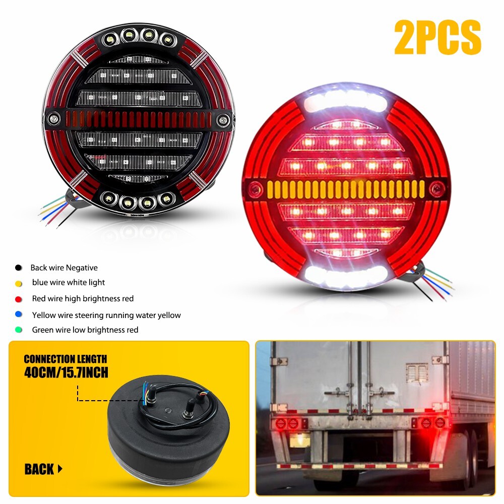 2X Red/Amber Round 5.5
