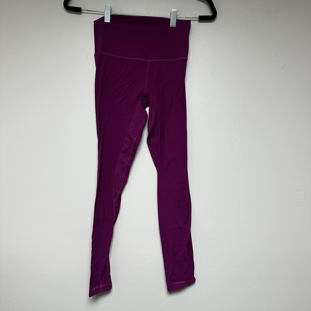 Lulmon Purple Yoga Ankle Leggings Size 4 for Women