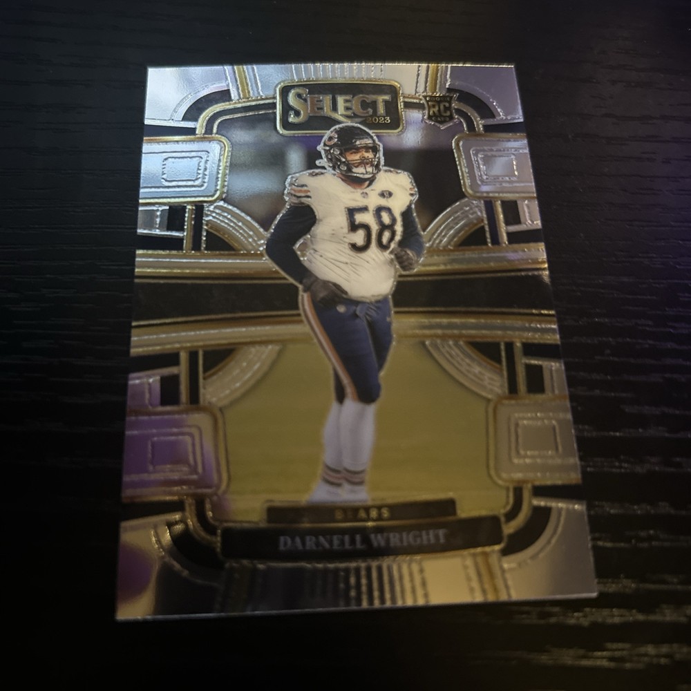 2023 Darnell Wright Concourse Level Rookie RC Select Card #17 Chicago Bears