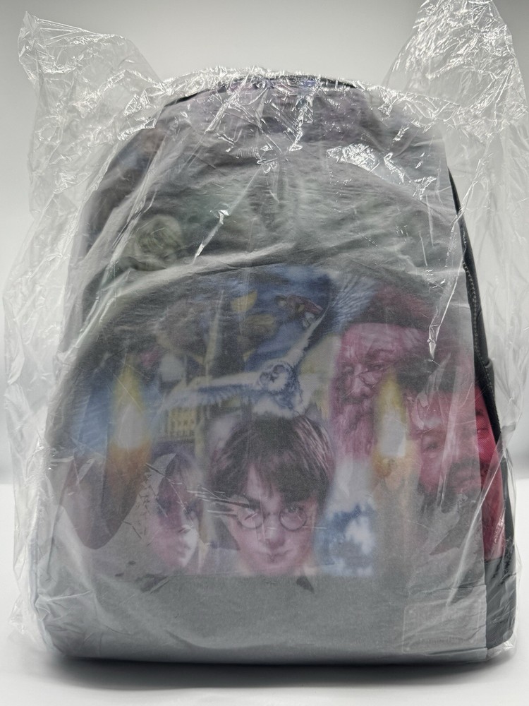 Loungefly Harry Potter Trilogy Triple Pocket Mini Backpack New Sealed