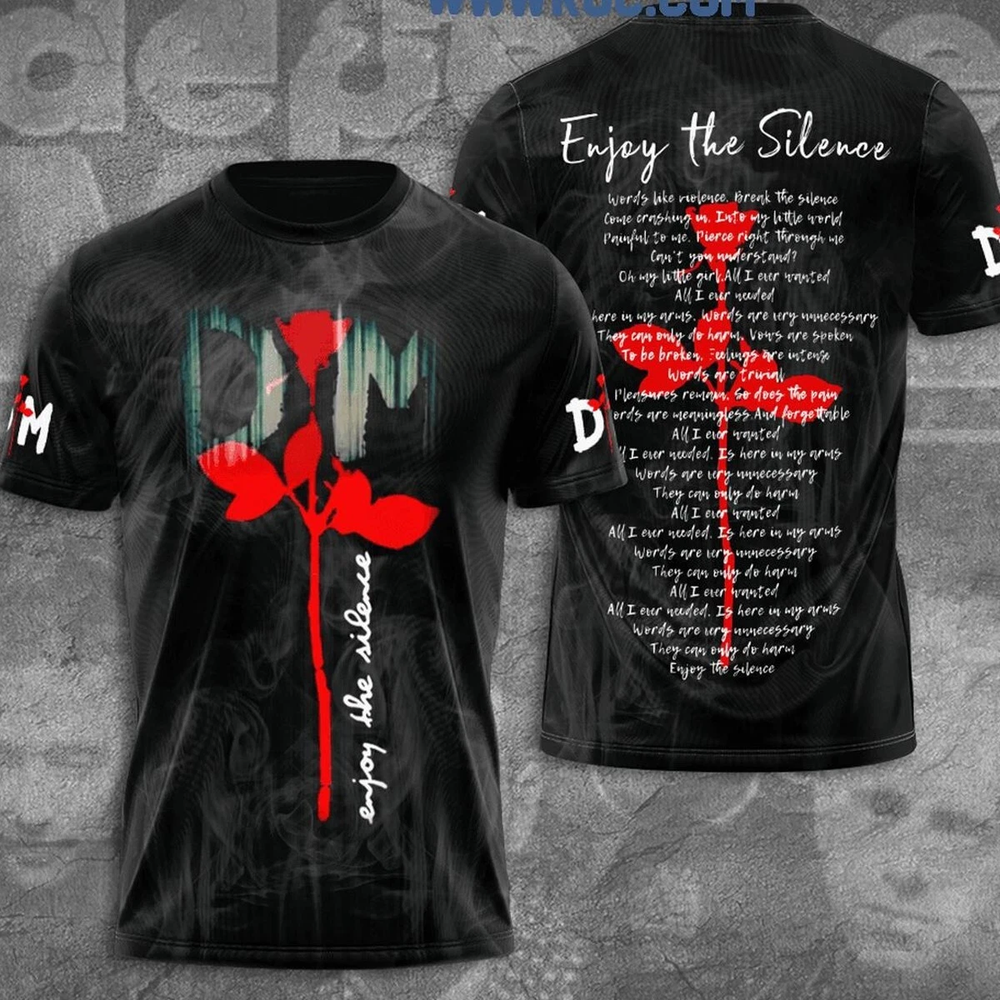 New Depeche Mode 3D shirt AOP Unisex Unisex All Size QT1366