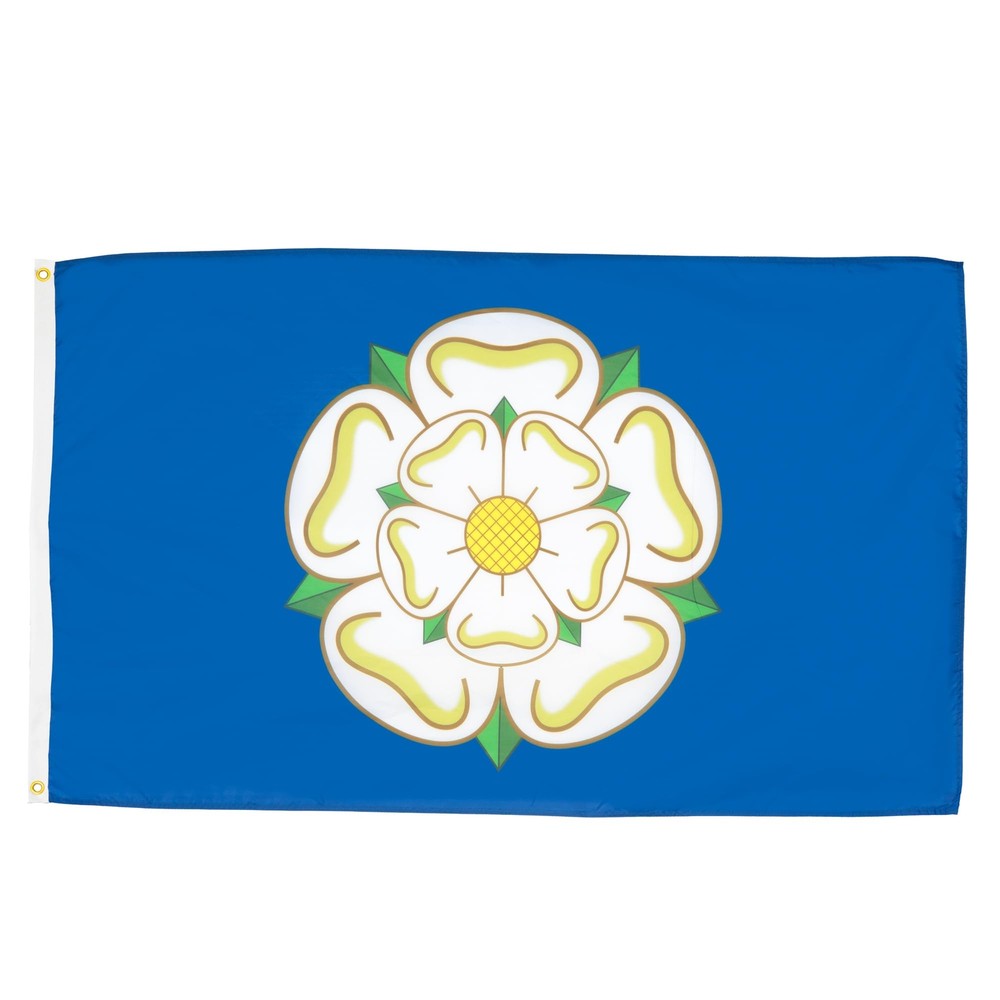 - Yorkshire New County Flag - 3x5 Ft - 100D Polyester County Of York - Englan...