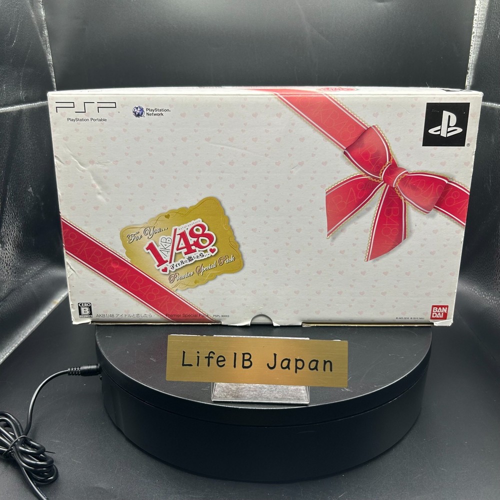 SONY PlayStation Portable PSP-3000 AKB48 Blossom Pink RARE Limited Edition