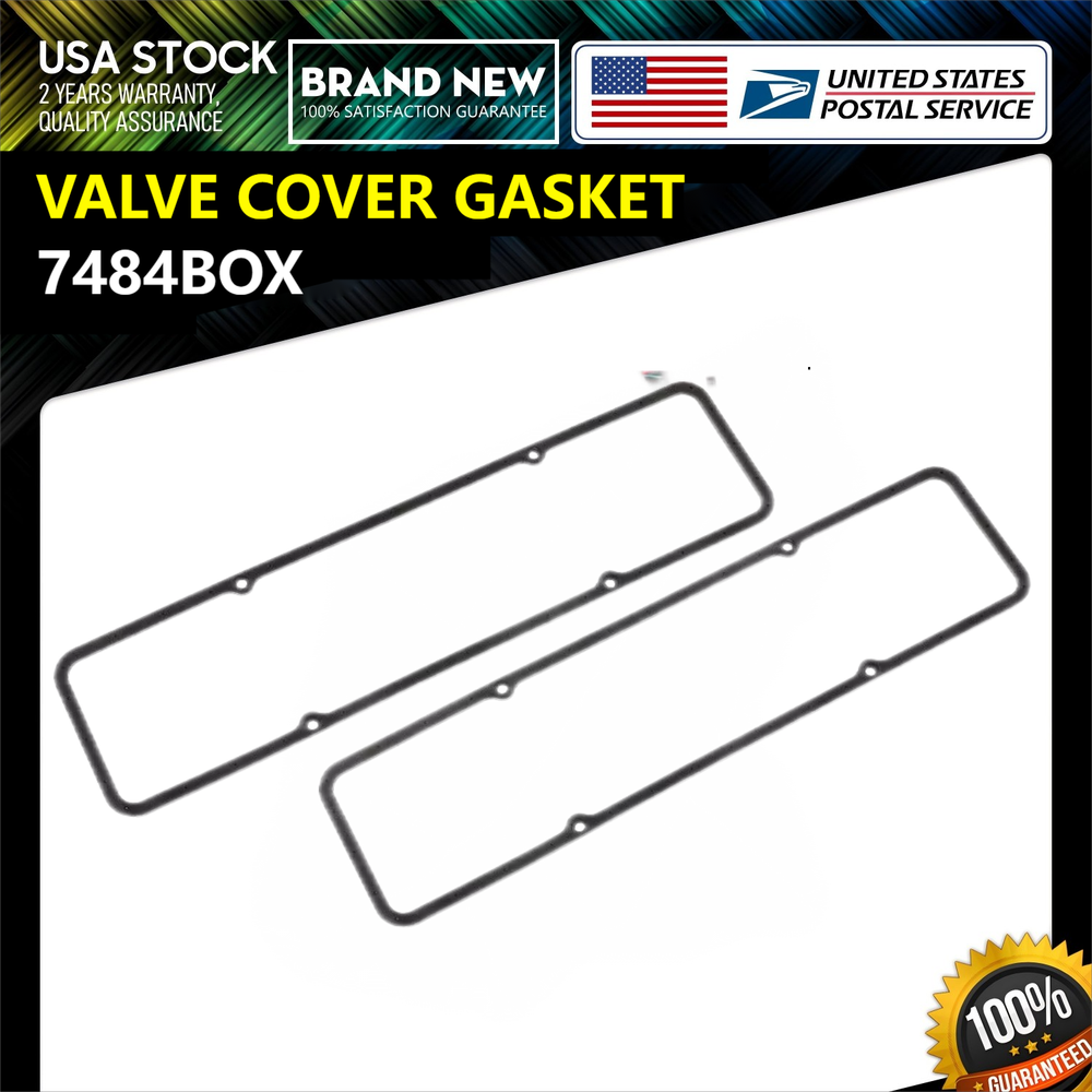 High-Quality Rubber Valve Cover Gaskets for SB Chevy 283 305 327 350 383 400 Engines