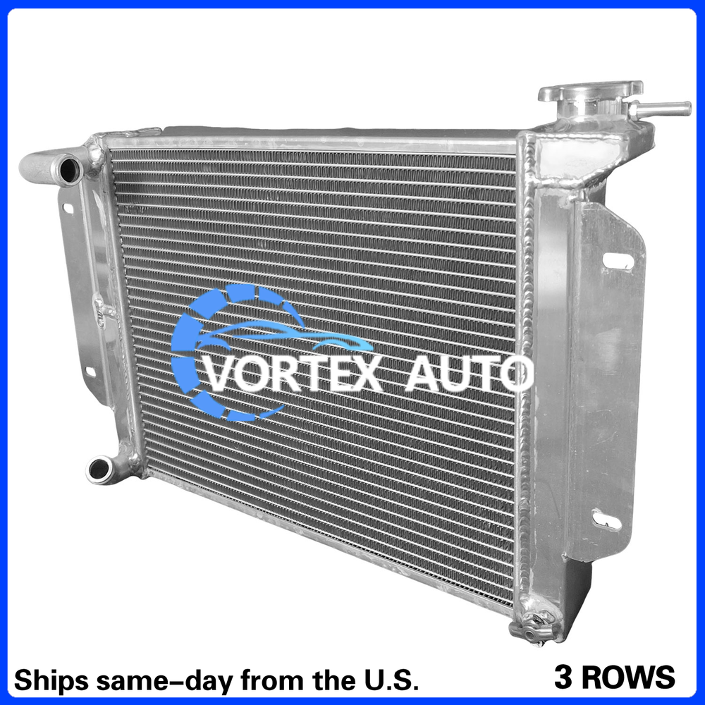 Aluminum Crossflow Radiator For 1968-1972 1969 1970 MG MGB GT/BASE 1.8L MT  Full