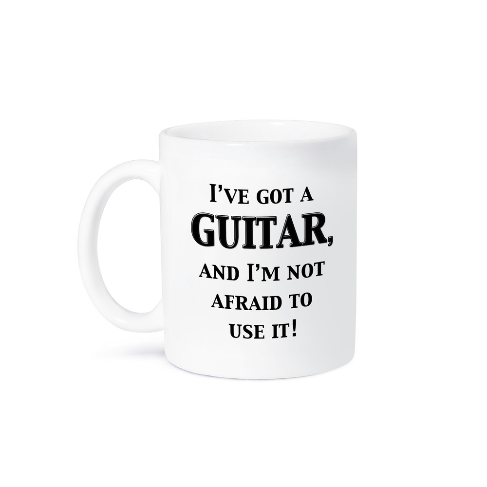3dRose Guitar Lover Novelty Coffee Mug